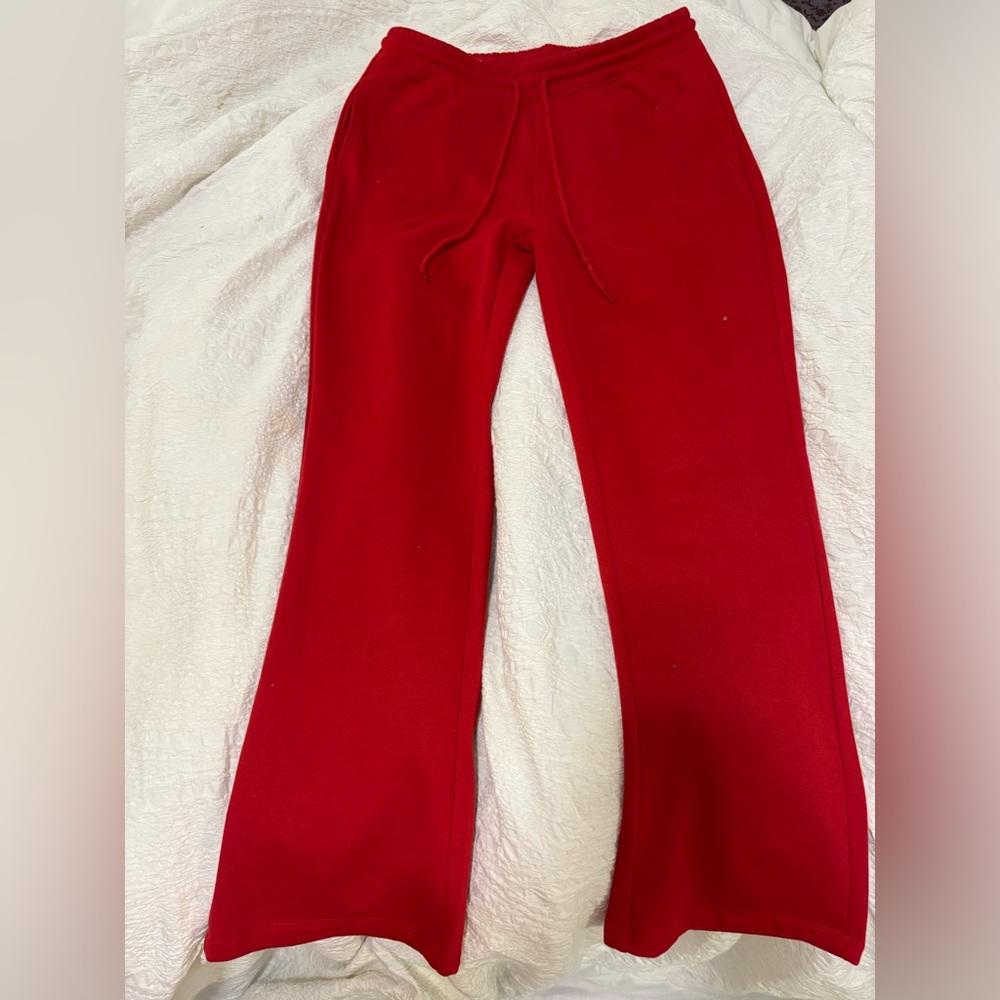 Aeropostale Kids Bright Red Joggers